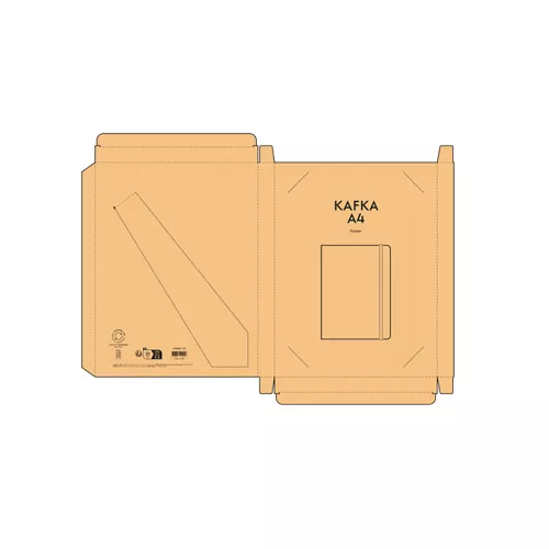 Kafka A4 Folder Szürke 