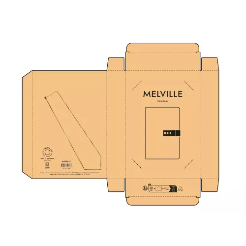 Melville Notebook Fekete 