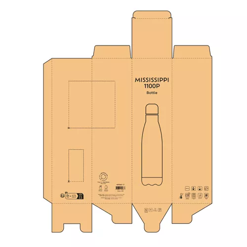 Mississippi 1100P Bottle arany 
