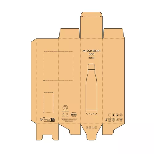 Mississippi 800 Bottle Kék 