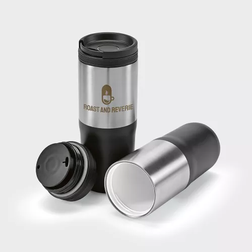 Orange Travel Cup Fekete 