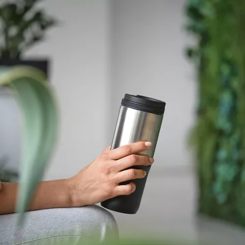Orange Travel Cup Fekete 