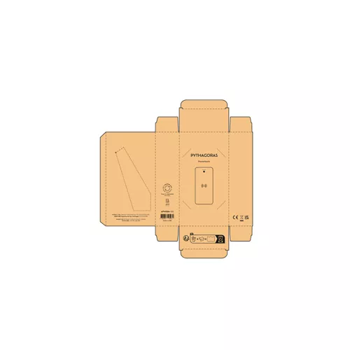 Pythagoras Powerbank Szürke 