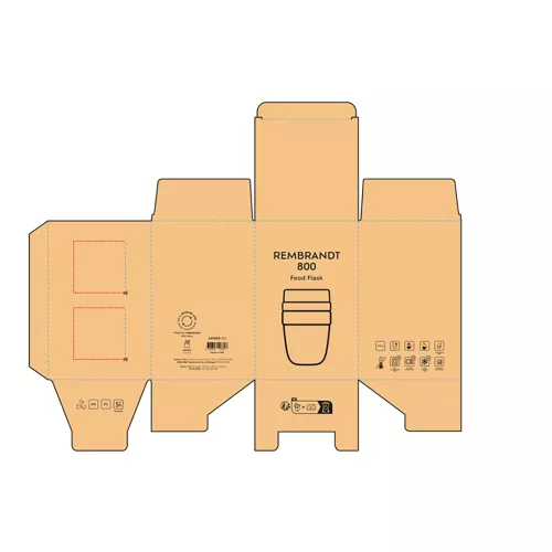 Rembrandt 800 Food Flask Zöld 