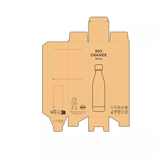Rio Grande Bottle ezüst 