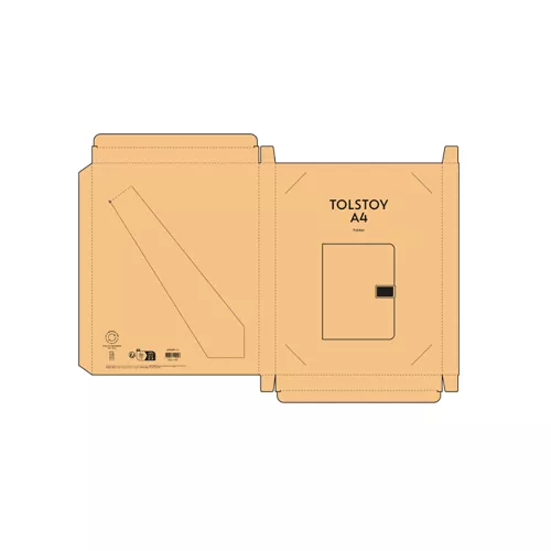 Tolstoy A4 Folder Szürke 
