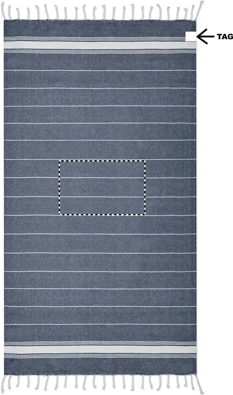 TOWEL CENTER BACK