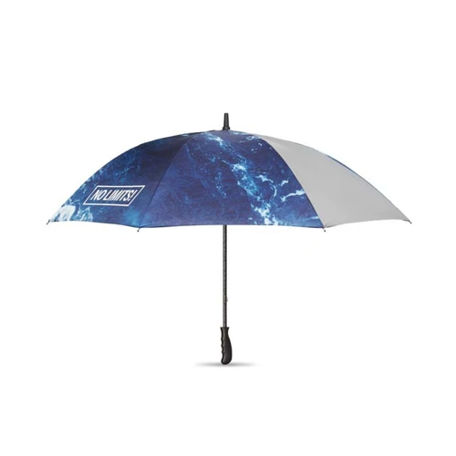 ⌀122cm/27″ szélálló ernyő, kemény műanyag markolat.  