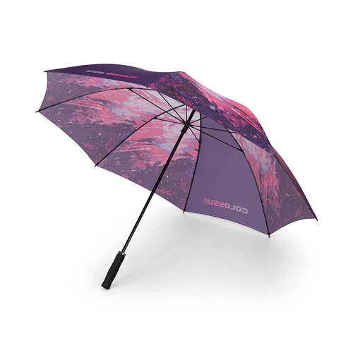 ⌀132cm/30″ könnyű golf esernyő EVA markolattal.  