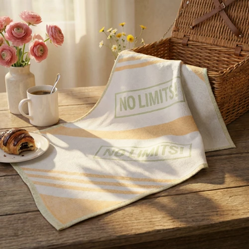 250 g/m² pamut jacquard szövött konyharuha  