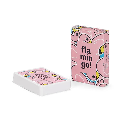 32 mini úti játékkártya, az Ön dizájnjával 1 oldalon.  