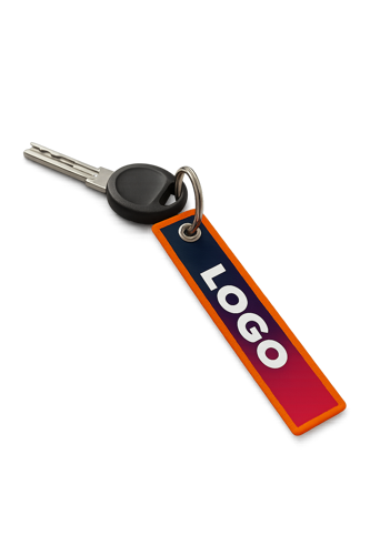 4 szín kolor nyomtatott címkés kulcstartó  