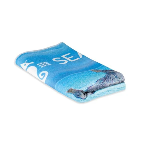 4C, 240 g/m² mikroszálas strandtörölköző.  