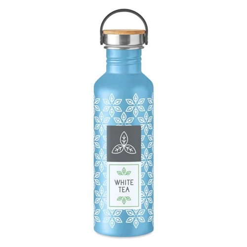500 ml-es, egyedi Pantone színű, szimplafalú rozsdamentes acél palack.  