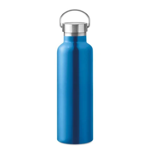 750 ml-es, egyedi Pantone színű, duplafalú rozsdamentes acél palack.  