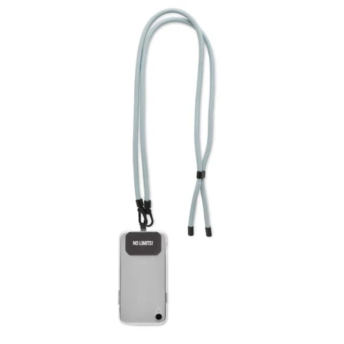 ⌀8mm, poliészter, keresztpántos, zsinóros telefontartó.  