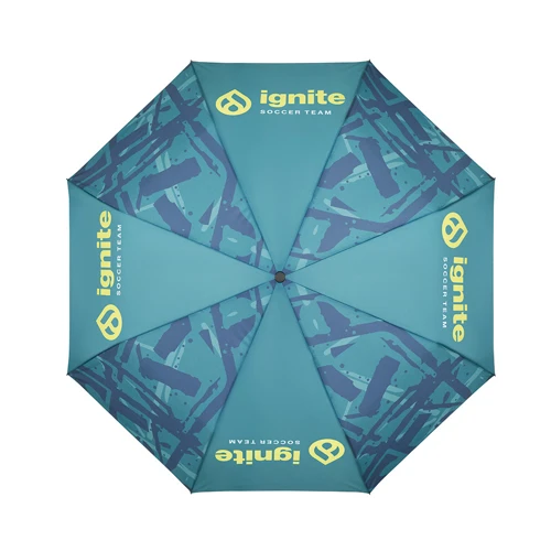 ⌀99.5cm/21 colos, 3 szakaszos, szélálló esernyő karabineres nyéllel  