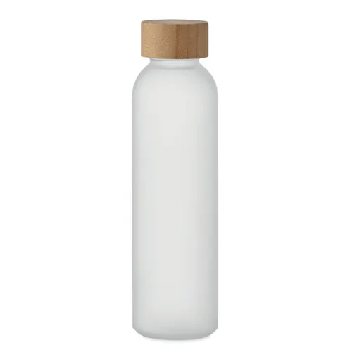 ABE Matt üveg palack 500 ml Áttetsző Fehér 
