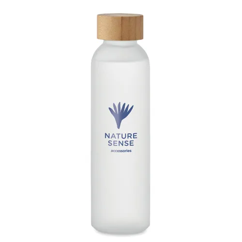 ABE Matt üveg palack 500 ml Áttetsző Fehér 