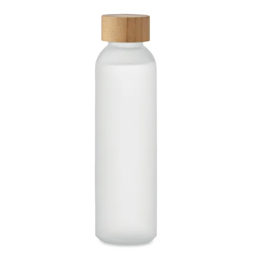 ABE Matt üveg palack 500 ml Áttetsző Fehér 