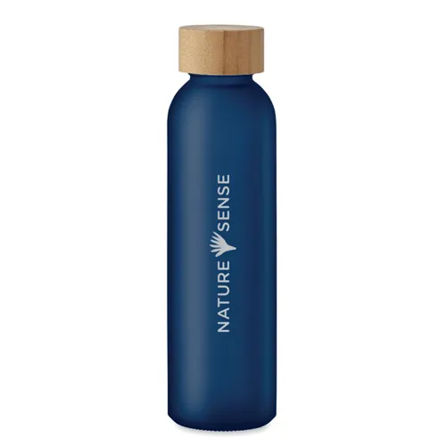 ABE Matt üveg palack 500 ml Áttetsző Kék 