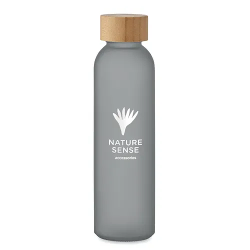 ABE Matt üveg palack 500 ml Áttetsző Szürke 
