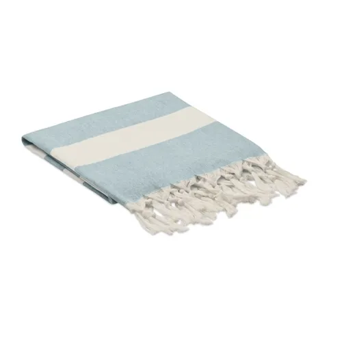 AGOURA Hamam törölköző/takaró 140 g Kék 