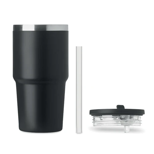 ALAND Duplafalú pohár 500 ml Fekete 