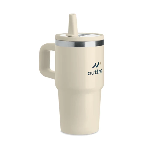 ALAND Duplafalú pohár 500 ml Bézs 