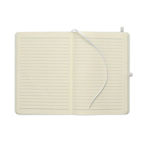 ARCOLOOP A5 újrahasznosított PU notesz Fehér 