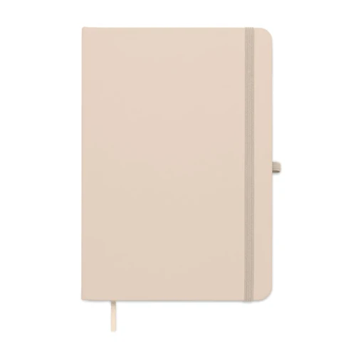 ARCOLOOP A5 újrahasznosított PU notesz Törtfehér 