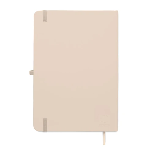 ARCOLOOP A5 újrahasznosított PU notesz Törtfehér 
