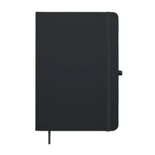 ARCOLOOP A5 újrahasznosított PU notesz Fekete 