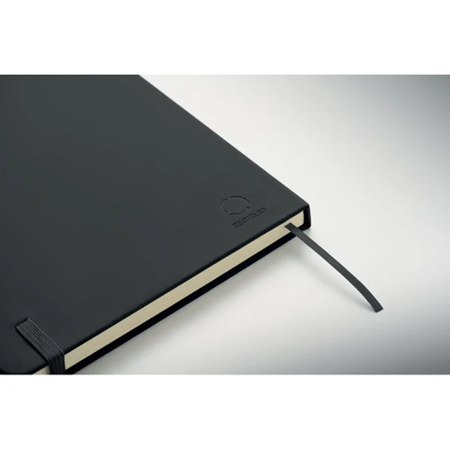 ARCOLOOP A5 újrahasznosított PU notesz Fekete 