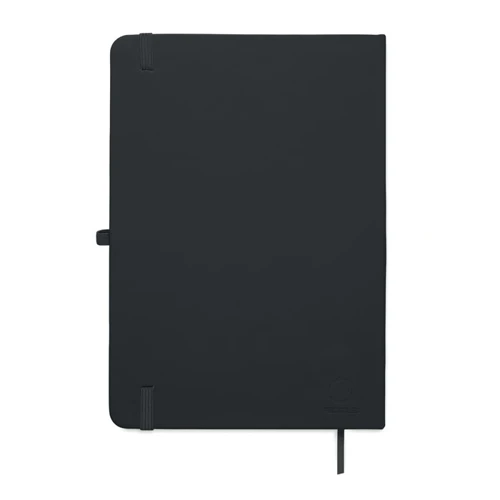 ARCOLOOP A5 újrahasznosított PU notesz Fekete 
