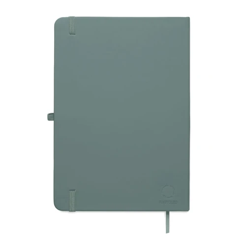 ARCOLOOP A5 újrahasznosított PU notesz Petrolkék 