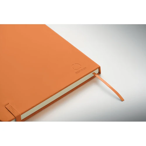 ARCOLOOP A5 újrahasznosított PU notesz Narancssárga 