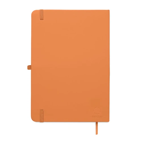 ARCOLOOP A5 újrahasznosított PU notesz Narancssárga 
