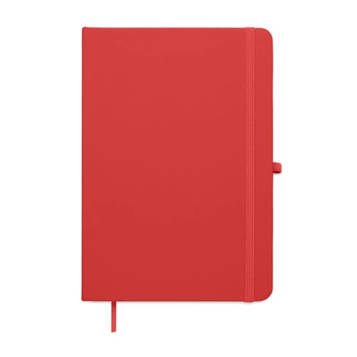 ARCOLOOP A5 újrahasznosított PU notesz Piros 