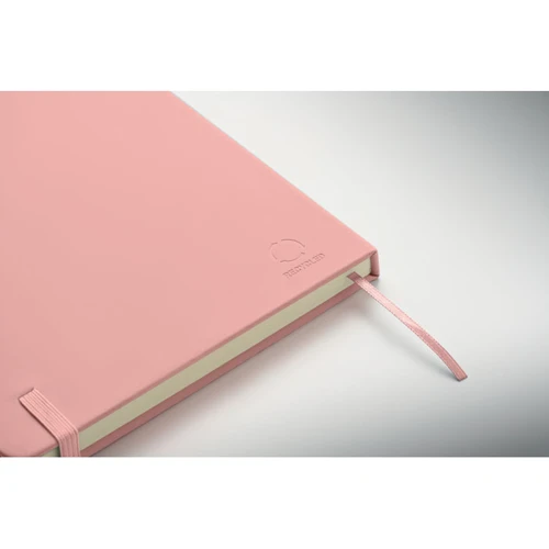 ARCOLOOP A5 újrahasznosított PU notesz Babarózsaszín 