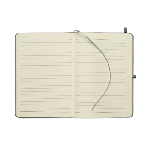 ARCOLOOP A5 újrahasznosított PU notesz Kőszürke 