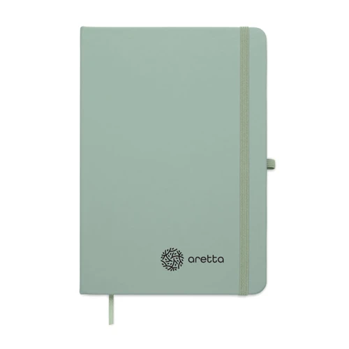 ARCOLOOP A5 újrahasznosított PU notesz Mentazöld 