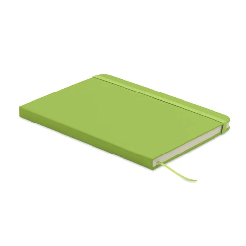ARCOLOOP A5 újrahasznosított PU notesz Lime 