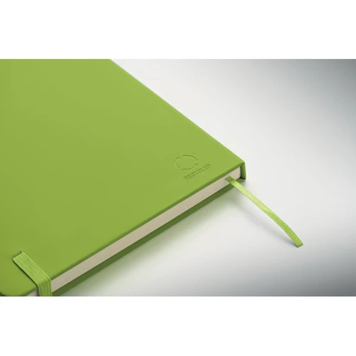 ARCOLOOP A5 újrahasznosított PU notesz Lime 