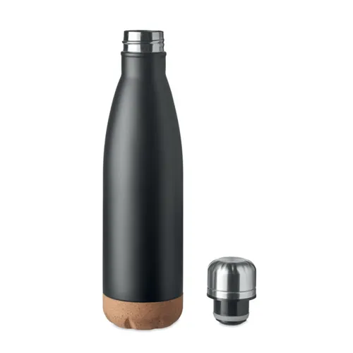 ASPEN CORK Duplafalú palack 500 ml Fekete 