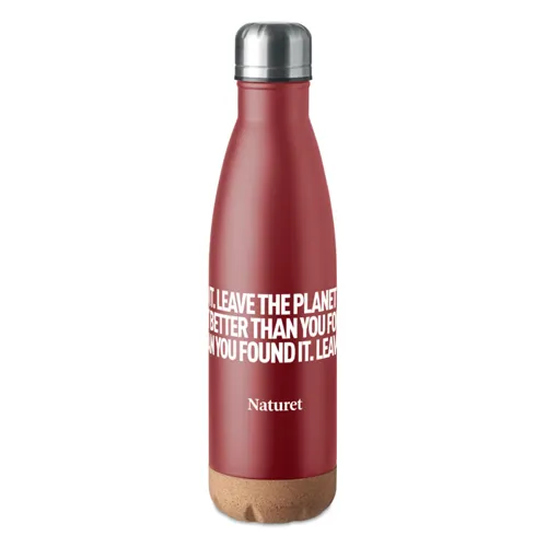 ASPEN CORK Duplafalú palack 500 ml Bordó 