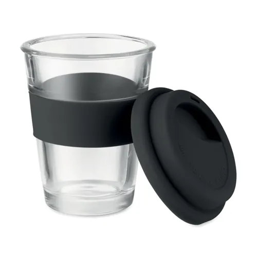 ASTOGLASS Üveg pohár, 350 ml Fekete 