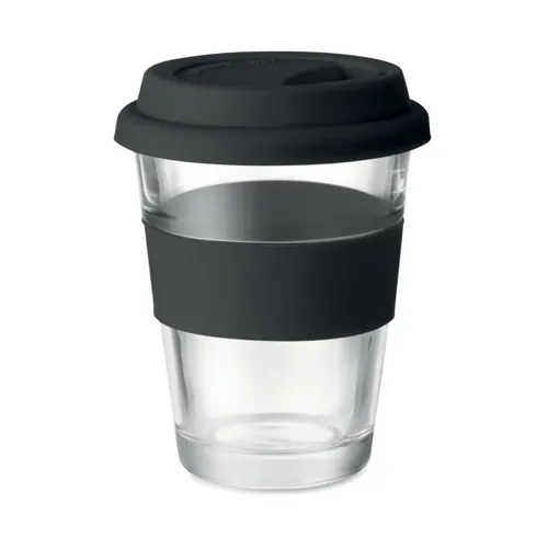 ASTOGLASS Üveg pohár, 350 ml Fekete 