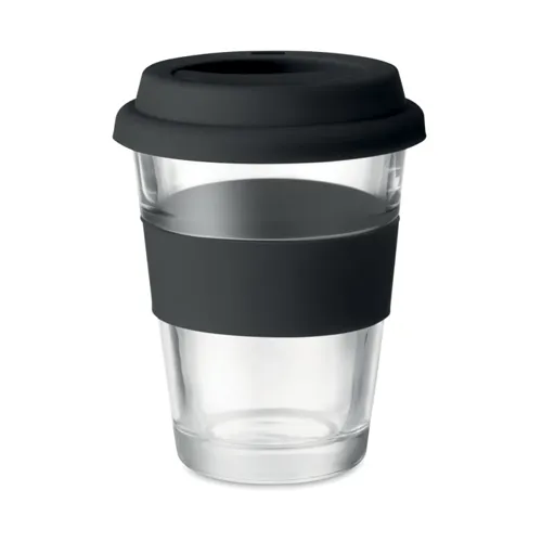 ASTOGLASS Üveg pohár, 350 ml Fekete 