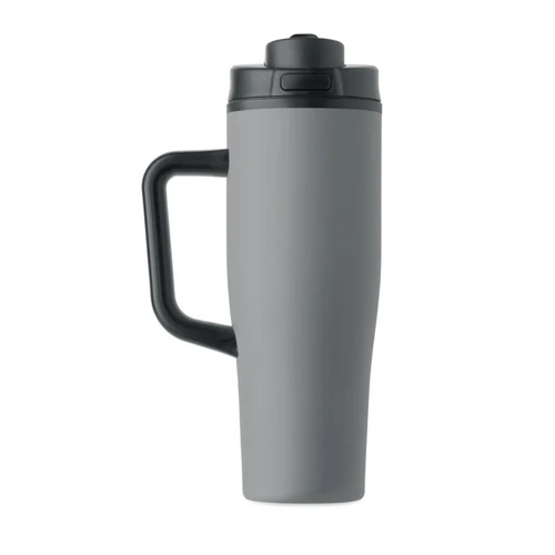 ATLANTA Duplafalú pohár 900 ml Szürke 